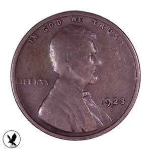 1923 S Lincoln Cent, Wheat Penny, You Receive Exact Coin Pictured, NUMIS - Picture 1 of 2