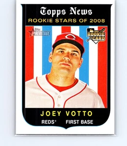 Topps Heritage Joey Votto #146 RC 2008 - Imagen 1 de 2