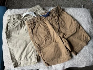 Boys Size 4 Lot Of 2 Boys Shorts Wonder Nation Children’s Place - Picture 1 of 10