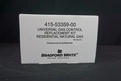 BRAND NEW BRADFORD WHITE 415-53359-00 UNIVERSAL GAS CONTROL REPLACEMENT KIT NEW - Image 1 of 4