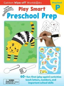 Play Smart Preschool Prep: Wipe-off Workbook with Erasable Marker (17) - NEW - Imagen 1 de 7