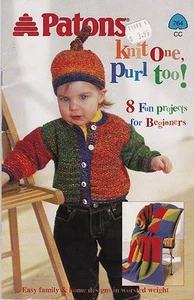 Knit One Purl Too  Knitting Instruction Booklet - Picture 1 of 2