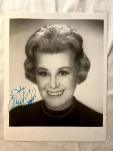 ROSE MARIE 8X10 B&W AUTOGRAPHED PHOTO Inscribed! Blue Ink Dick Van Dyke - Picture 1 of 3