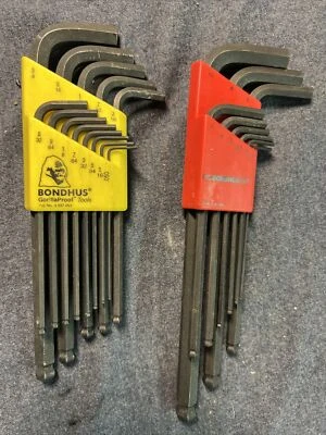 Bondhus metric and SAE 9 metric 13 sae all look excellent condotion - Image 1 of 4