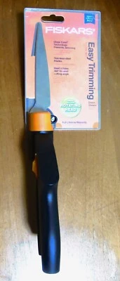 NUEVO-Tijeras para césped Fiskars fáciles de recortar con cabezal giratorio Foto 1 de 4