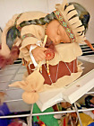 Sleeping Native American Baby On Drum