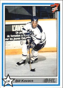 1990-91 7th Inning Sketch OHL #385 Bill Kovacs