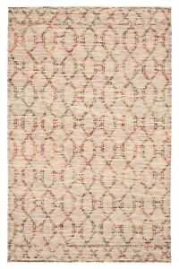 Traditional Braided Carpet 5'0" x 8'0" Southwestern Handmade Wool Rug