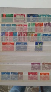 SVIZZERA foglio album 3 francobolli timbrati 1960 - Foto 1 di 1