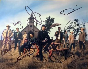 PREACHER Signed 11x14 Authentic Autograph 9x CAST Cooper, Negga, Gilgun, Yusef + - Picture 1 of 2