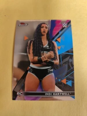 2021 Topps Finest#84 WWE Indi Hartwell Rookie Card RC - Image 1 of 2