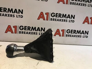 GENUINE 13-19 AUDI A3 8V AUTOMATIC GEAR STICK KNOB GAITER S TRONIC LEATHER - Picture 1 of 7