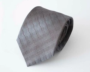 Armani Collezioni Tie 100% Silk Gray Made in Italy **gA0428a3 - Picture 1 of 3