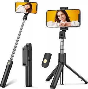 Selfie Stick for iPhone/Android with Remote Extendable Tripod | Free Delivery | - Picture 1 of 8