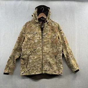 Duck Camp Contact Softshell Jacket Mens Large Midland 2.0 Brown Camo Hunting - Picture 1 of 18