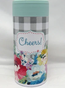 The Pioneer Woman Sweet Romance Stainless Steel Slim Can Koozie - Picture 1 of 6