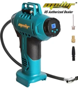 Compresor de aire inflador de neumáticos inalámbrico Mellif para batería Makita 18V 160 PSI - Imagen 1 de 10