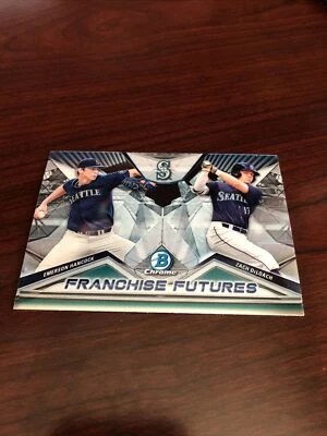 MARINERS 2020 Bowman Draft Chrome Franchise Futures HANCOCK/ DeLOACH *Mint* - Image 1 of 2