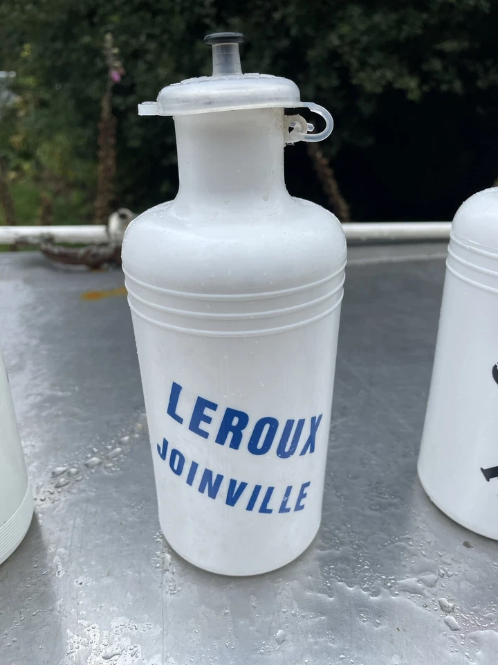 Bidon Gourde ancien vélo cycles LEROUX JOINVILLE TOUR DE FRANCE, vintage - Photo 1/1