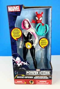 Marvel Icons Ghost Spider Talking Figure Spider-Gwen,Spider-Ham,Spider-Verse NEW - Picture 1 of 1
