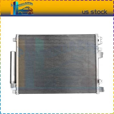 Aluminum Condenserfor 08-16 Dodge Challenger 3.5L 5.7L 6.1L V6 V8 Fits AC3237 Foto 1 de 4