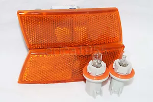 Front Side Marker Signal Parking Light Lamps w/Bulbs One Pair For 2005-2010 300 - Bild 1 von 3