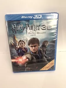 Harry Potter Blue Ray Deathly Hollows Part 2 3D BEAND NEW - Picture 1 of 3