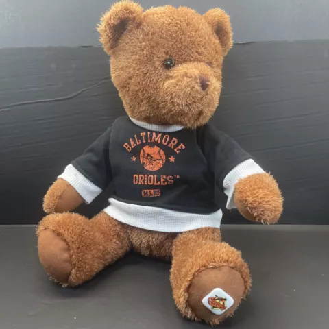 Baltimore Orioles Plush Brown Teddy Bear Good Stuff  GENUINE MLB MERCHANDISE Cover