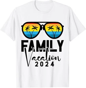 Family Vacation 2024 Beach Matching Summer Vacation 2024 Gift Unisex T-Shirt - Picture 1 of 4