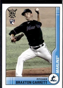 2021 Topps Big League #135 Braxton Garrett - Picture 1 of 2
