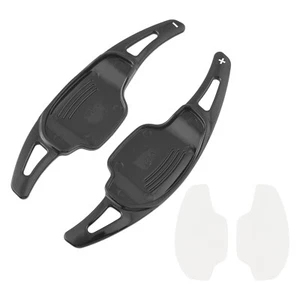 Steering Wheel Paddle Shifter Extensions Covers For Chevy Camaro 12-15 Black S11 - Picture 1 of 12