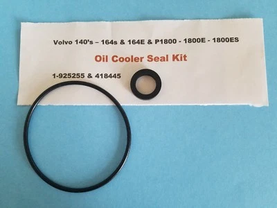 Volvo P1800s 1800E 1800ES & 164's & 142, 144, 145 - Oil Cooler O-Ring Seal Kit - Image 1 of 4