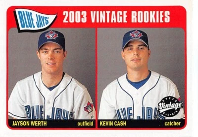 2003 Upper Deck Vintage Baseball Jayson Werth RC #232 NM/MT TORONTO BLUE JAYS - Image 1 of 2