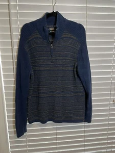 Royal Robbins Wool 1/4 Zip Sweater - Size XL - Picture 1 of 6