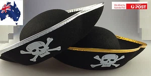 Fancy Skull Pirate Hat/Party/Halloween/Costume Dress Up Hat - Picture 1 of 4