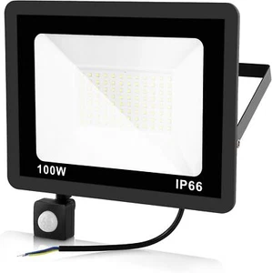 50W-100W LED Floodlight Motion Sensor Security Garden Outdoor PIR Flood Light - Picture 1 of 19