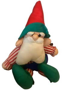 Bologna Vintage Plush Christmas Santa Toy 25" Squishy Soft Puffy - Picture 1 of 7