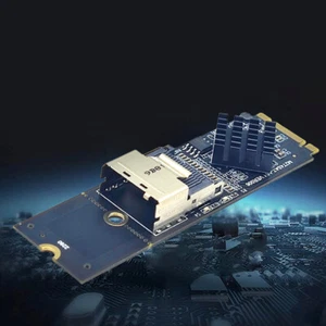 M.2 NVME To Mini SAS SFF-8087 Expansion Card SATA3.0 6Gbps (without Line) - Afbeelding 1 van 10
