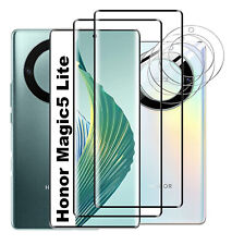 For Honor Magic 5 Lite Tempered Glass Screen Protector & Camera lens