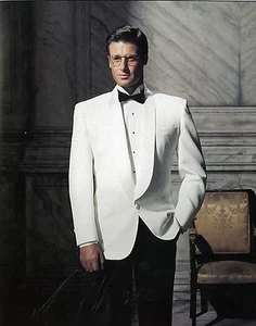 Chaqueta de cena blanca 10410 - Imagen 1 de 1