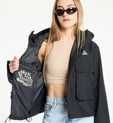 $250 Nike ACG Storm-FIT Skull Peak Chaqueta Para Mujer Negra FV7327-010 Pequeña Rara Foto 1 de 4