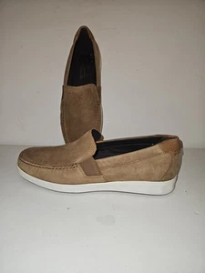 ECCO Men's S Lite Moc Summer Driving Style Loafer Camel/Cognac Sz 42 EU/9.5 US - Picture 1 of 6