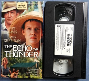 THE ECHO OF THUNDER JUDY DAVIS & JAMEY SHERIDAN VHS 1998 - Picture 1 of 2