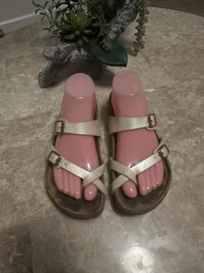 Birkenstock Mayari Womens Sandals Size 37 US L6 M4 Regular - Picture 1 of 8