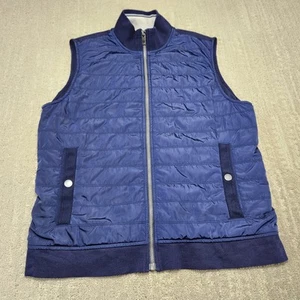 Chaleco UNTUCKIT Rebulo Hombres Medio Híbrido Puffer Rendimiento Golf Cremallera Completa Preppy - Imagen 1 de 9