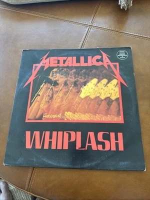 Metallica Whiplash EP Vinyl 1984 Megaforce Records Silver Label 1st Press NM - Image 1 of 4