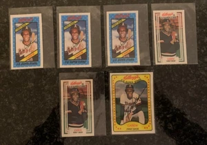 ROD CAREW Kellogg's Baseball LOT.............6 TOTAL! - Bild 1 von 2