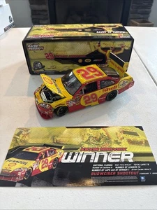 2009 Kevin Harvick Daytona Bud Shootout Win Raced Version 1/24 1:24 NASCAR  - Picture 1 of 1