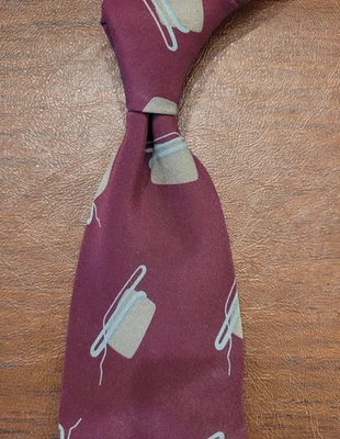 Corbata clásica Giorgio Armani 100 % seda hecha en Italia - ¡MUY BONITA! Foto 1 de 4