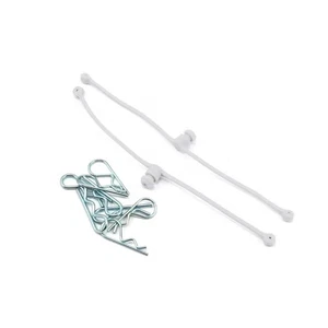Body Klip Retainers-White - Picture 1 of 7